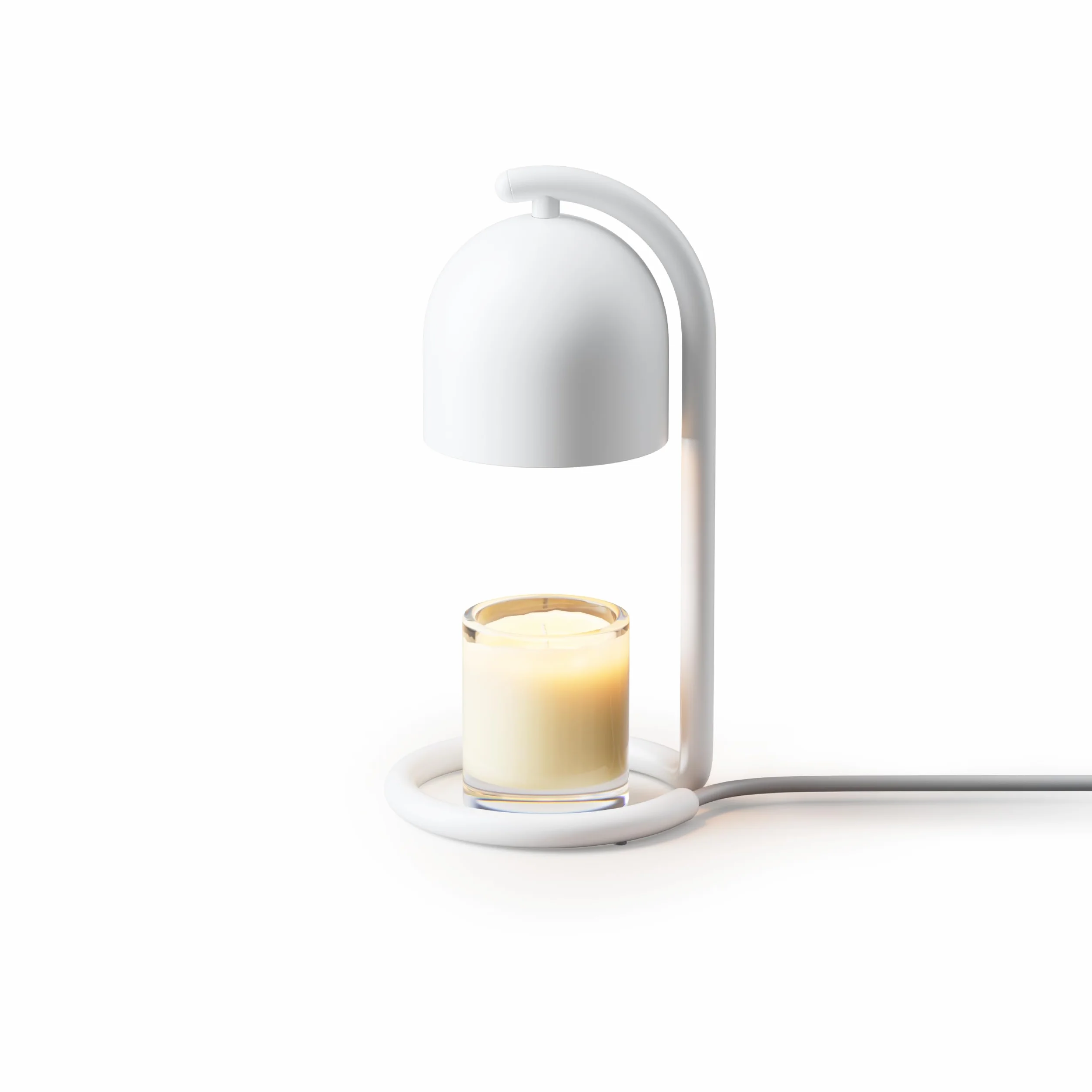 SwitchBot Inteligentna lampa do podgrzewania świec z timerem i ściemniaczem, podgrzewacz świec do Apple Home i Alexa, elektryczny topiący wosk na urodziny, prezent na parapetówkę, elegancki wystrój