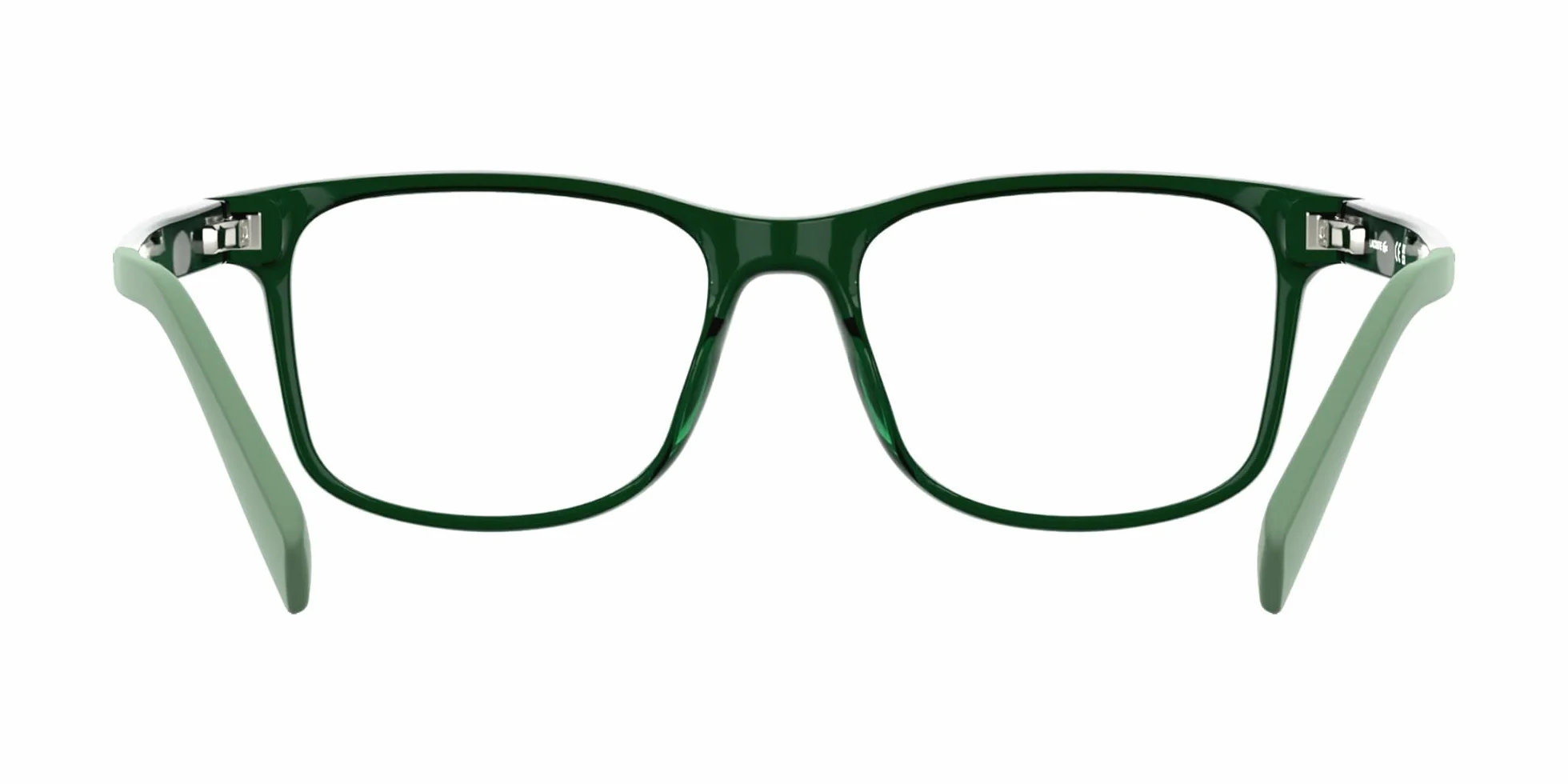 Lacoste L3663 301 TRANSPARENT GEEN 47/15/135 Ramka na okulary dla dzieci
