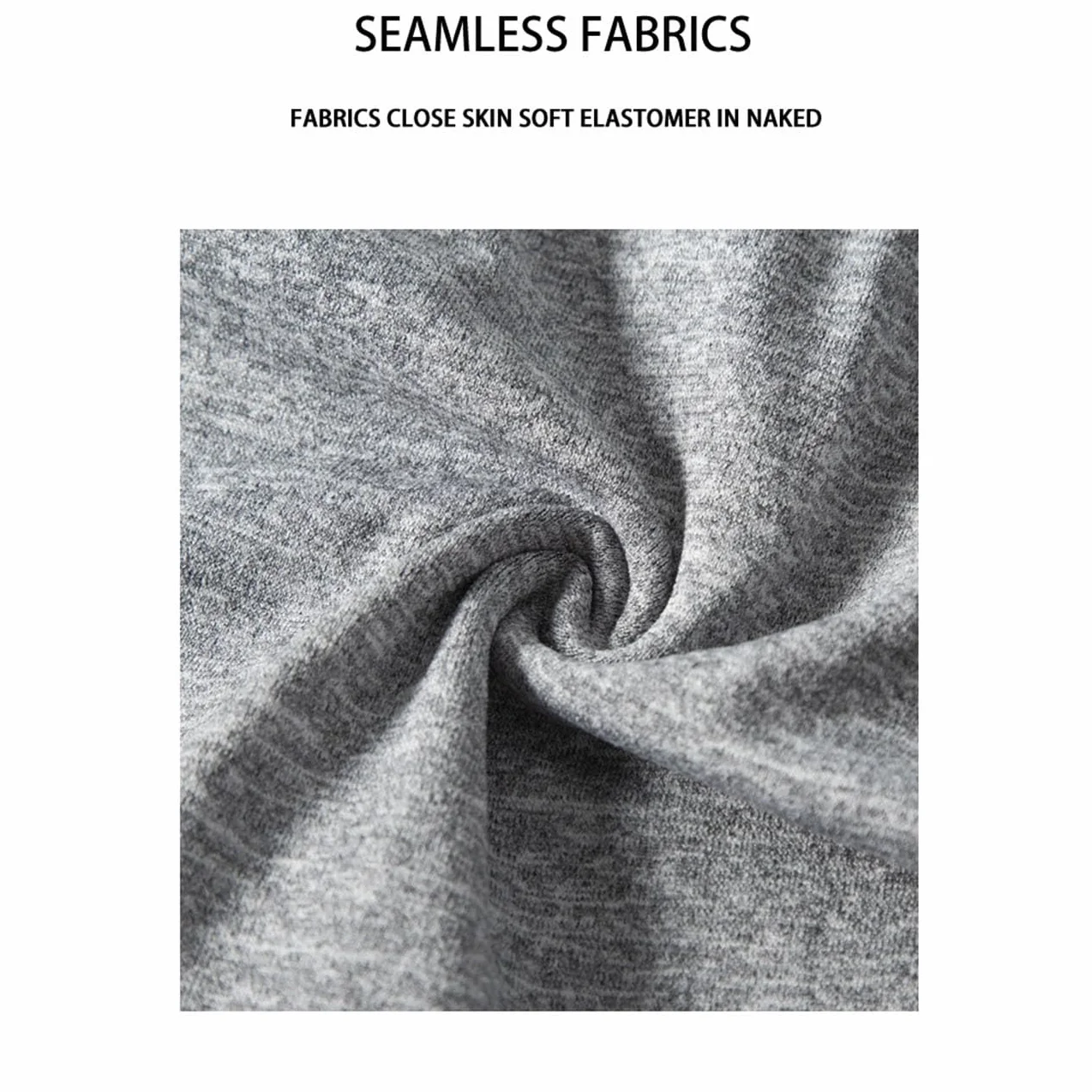 Spodenki modelujące i regenerujące Ice Ionic Fibre, moduł masażu mikrowibracyjnego Ice Silk Lon Fibre Repair Spodenki modelujące, damskie majtki wyszczuplające brzuch z wysokim stanem(Gray,L)