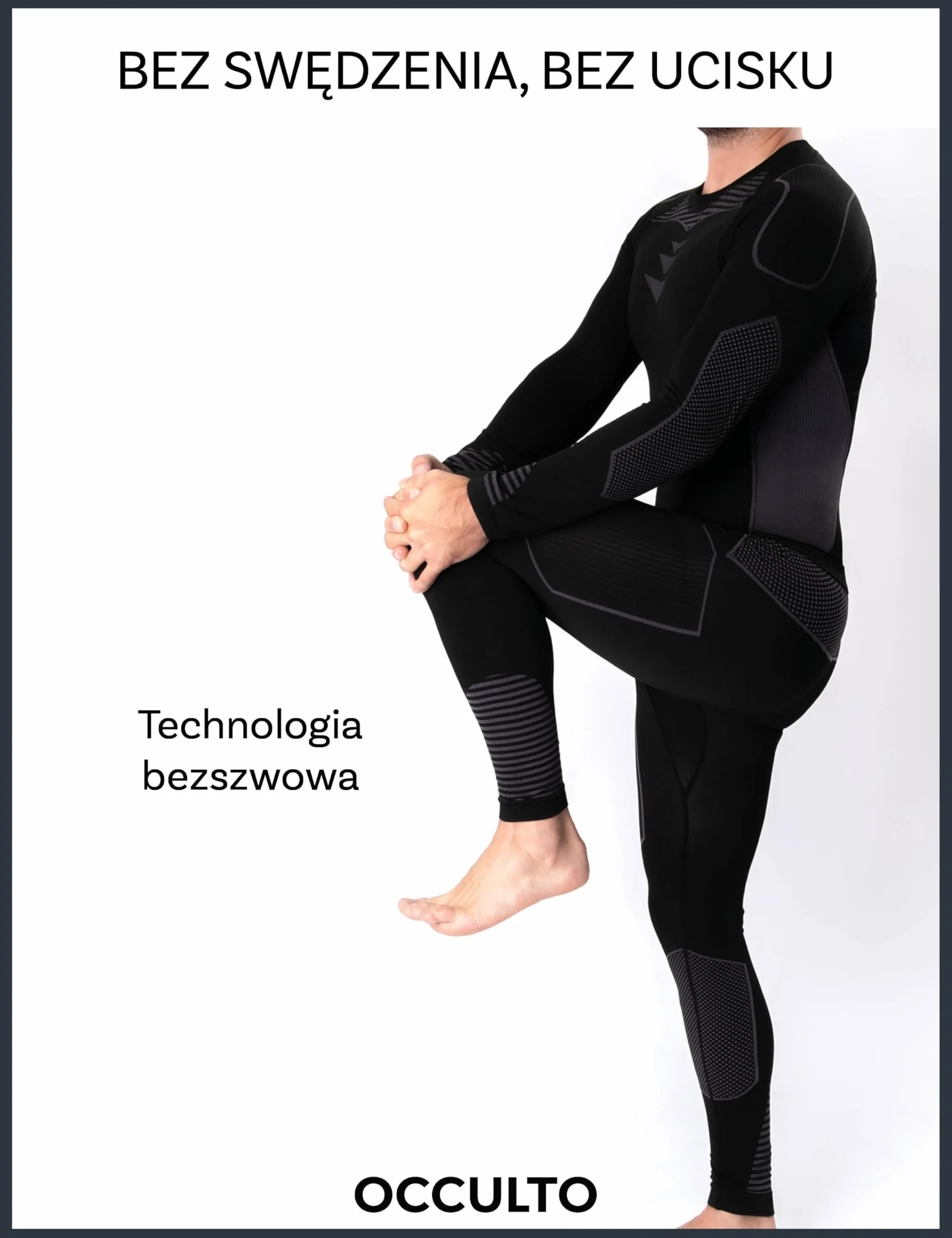 Occulto termiczna bielizna narciarska męskie (model: James)