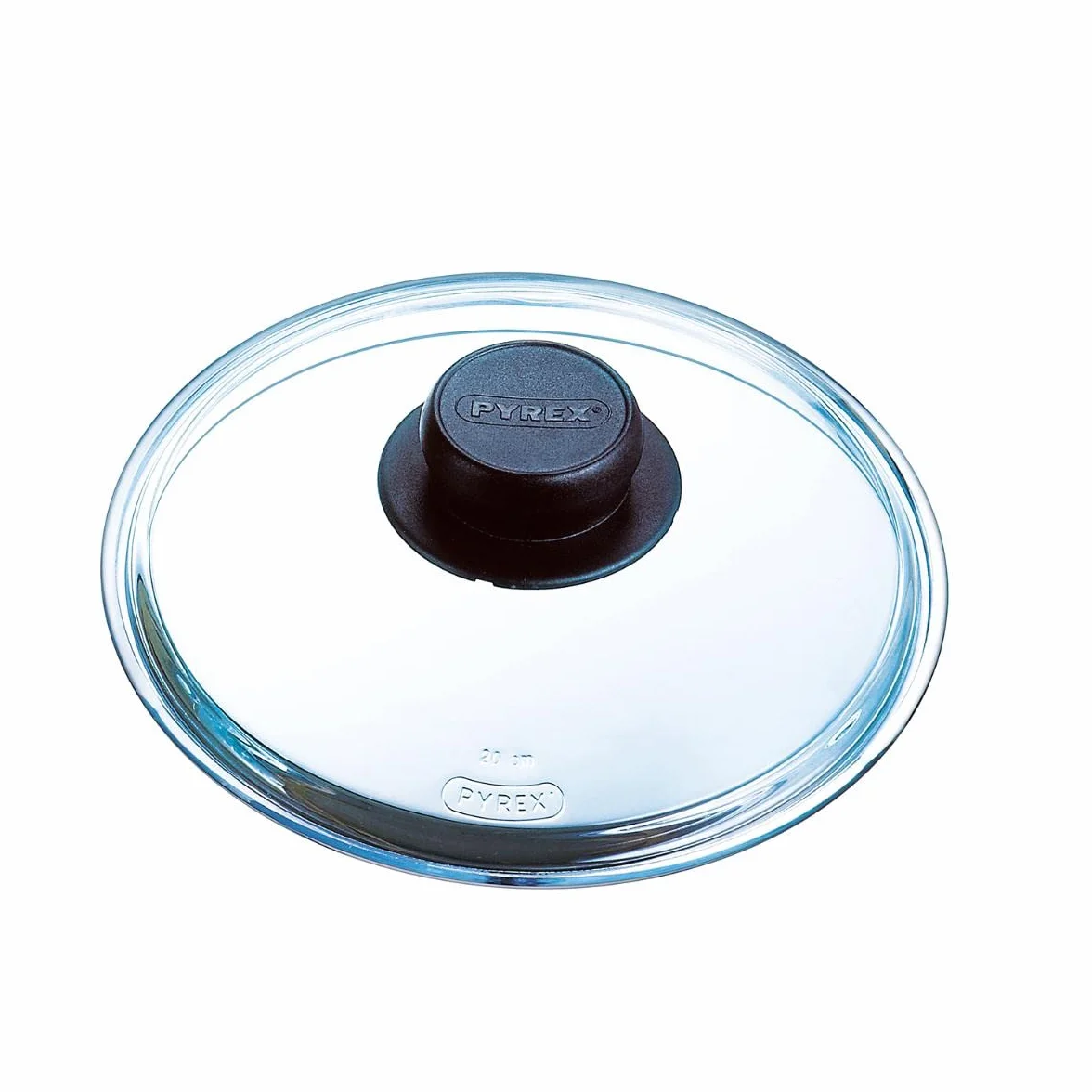 Pyrex Deksel Glazen 20 cm przezroczysty