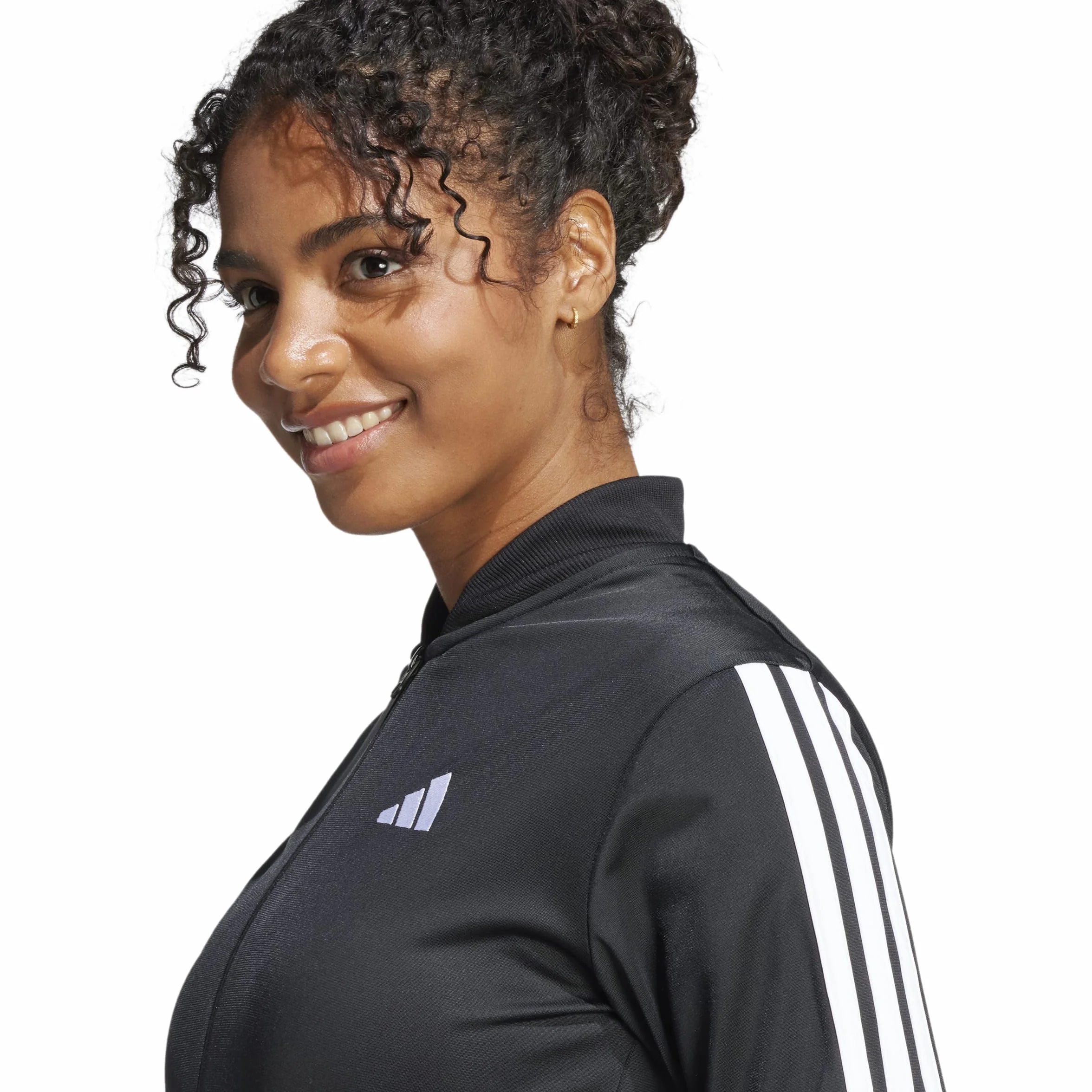 adidas Kobiety ESSENTIALS 3-STRIPES TRACKSUIT, Black, XS
