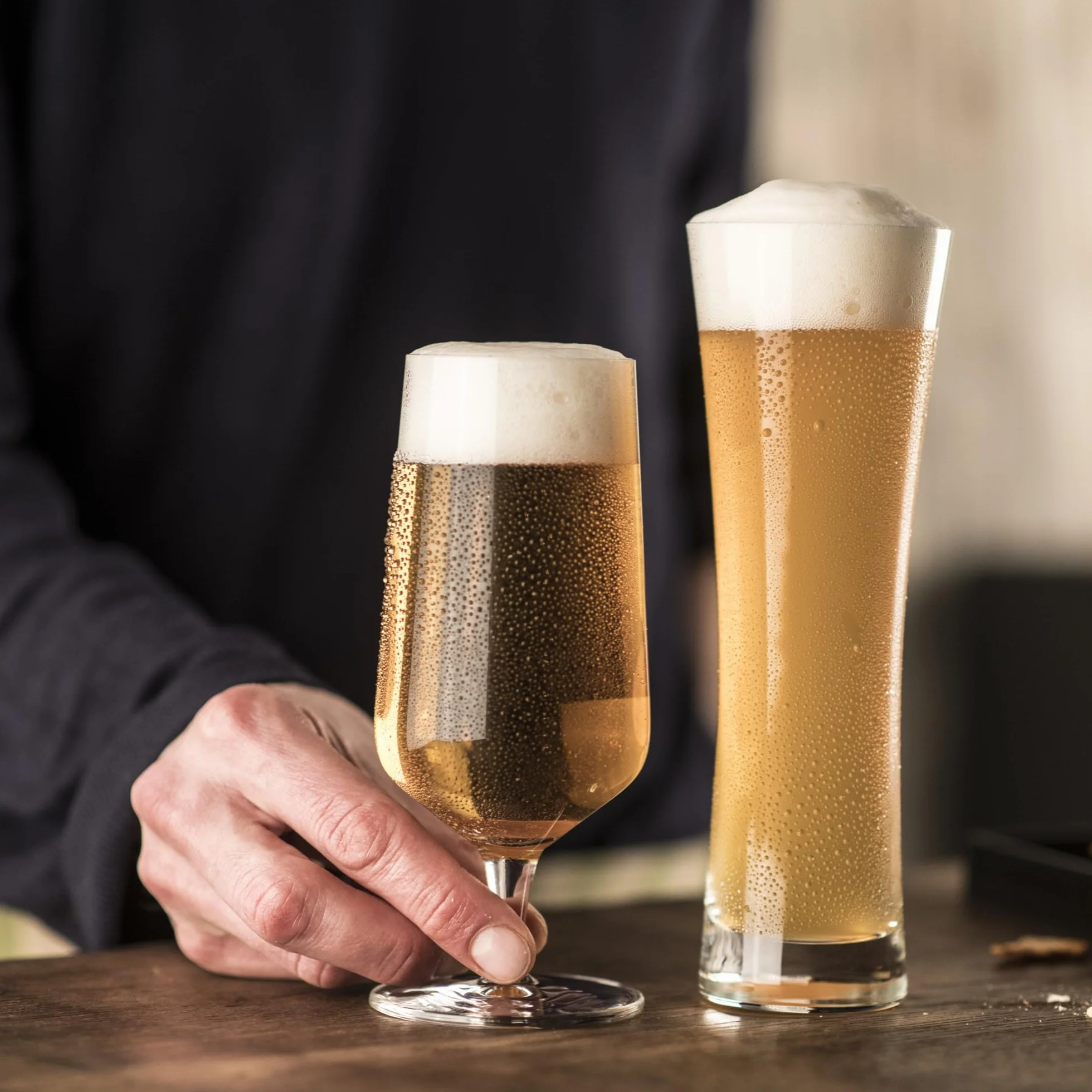 SCHOTT ZWIESEL Pilsglas Beer Basic 0,3 l zestaw 4 szt., klasyczny tulipan do piwa