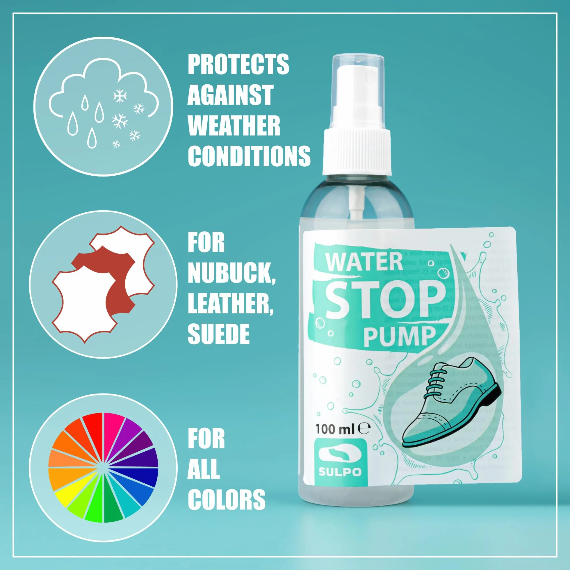 SULPO Impregnat do butów WATER STOP 2 x 100 ml