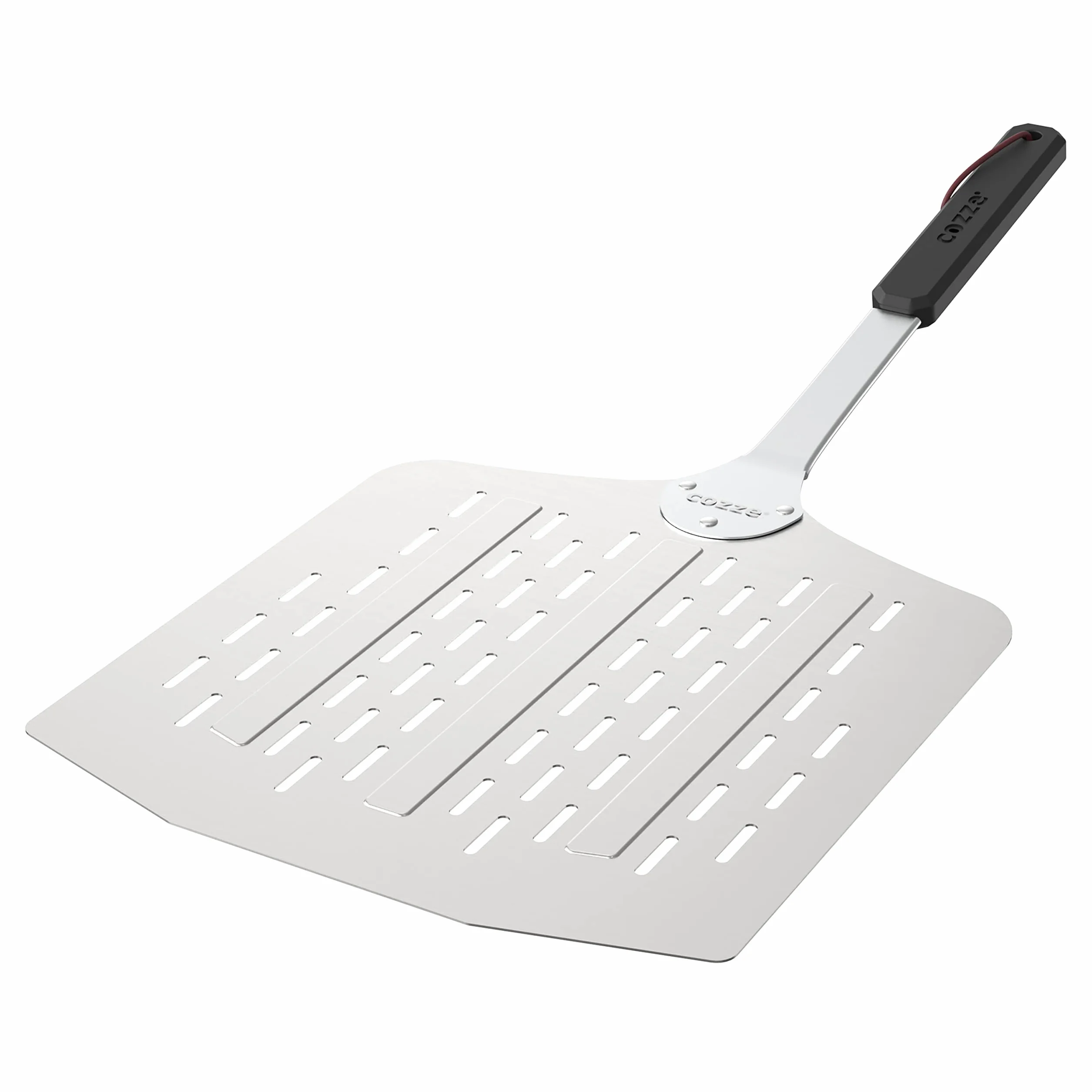 Cozze łopatka do pizzy 66 cm 30x30 cm aluminiowe ostrze 1,5 mm stal nierdzewna tworzywo uchwyt softgrip LFGB