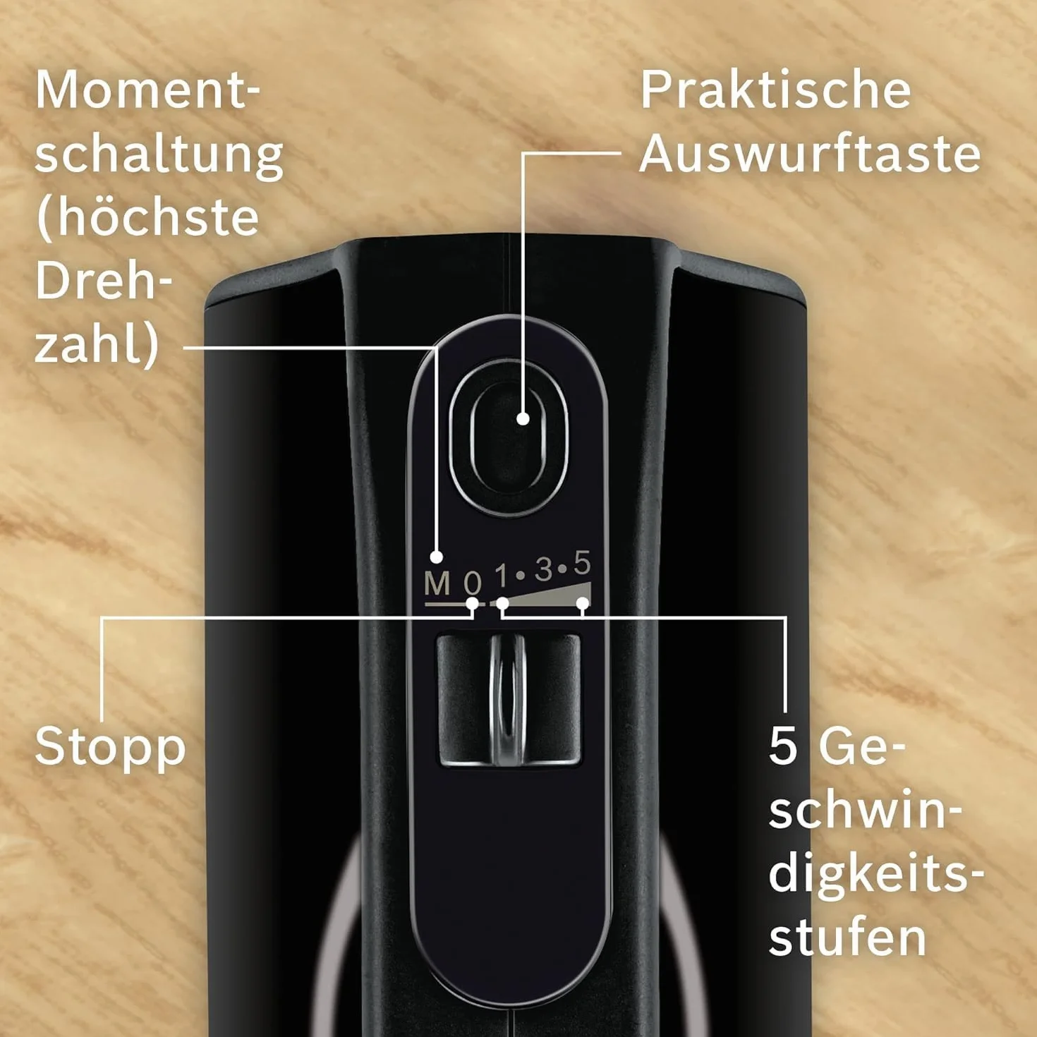 Bosch MFQ4980B 850 Watt Home Professional Styline schwarz/dark silver (MFQ4980B)