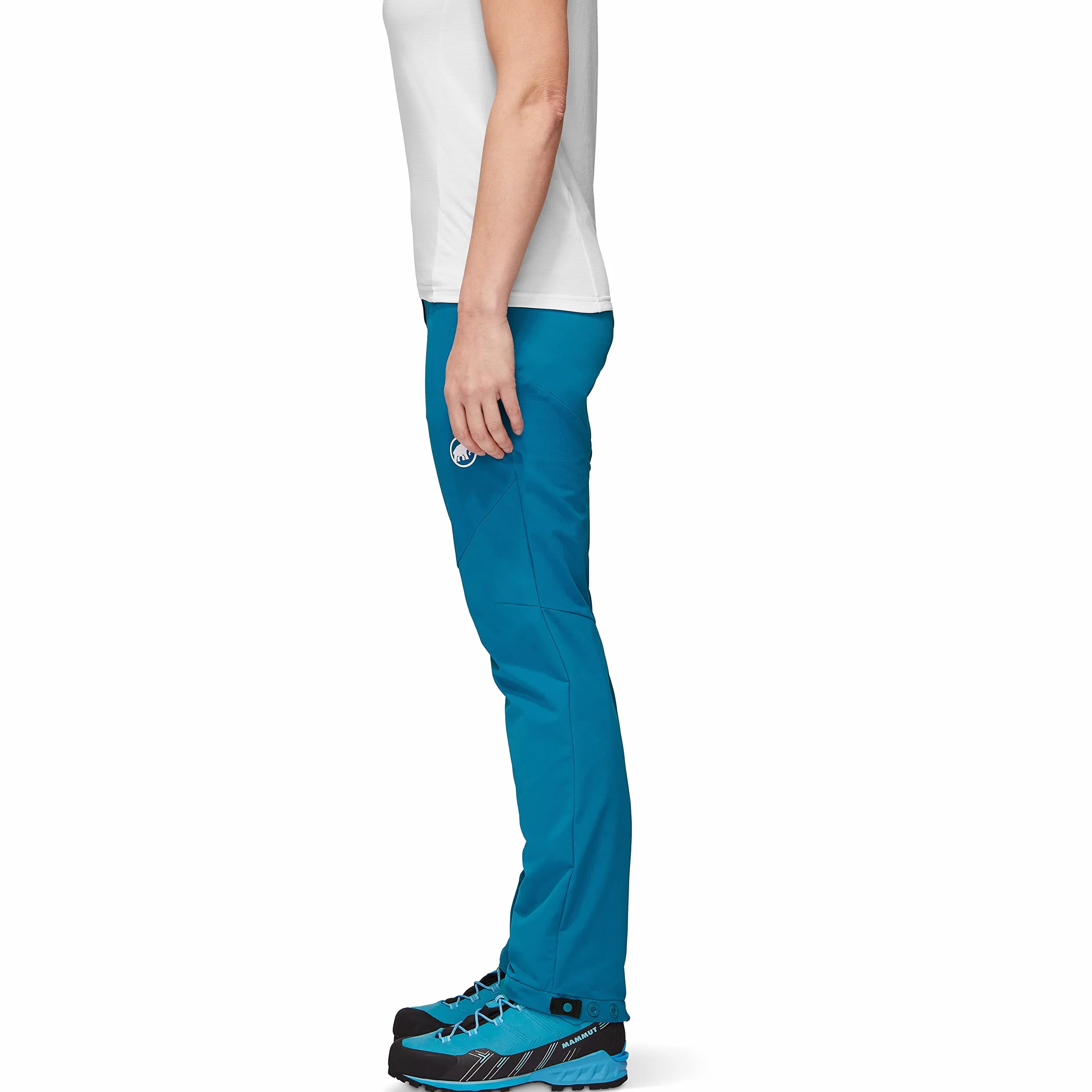 Mammut Courmayeur SO Pants Women – Damskie Spodnie Softshell | Oddychające i Wiatroodporne | Czarne, Rozmiar 36