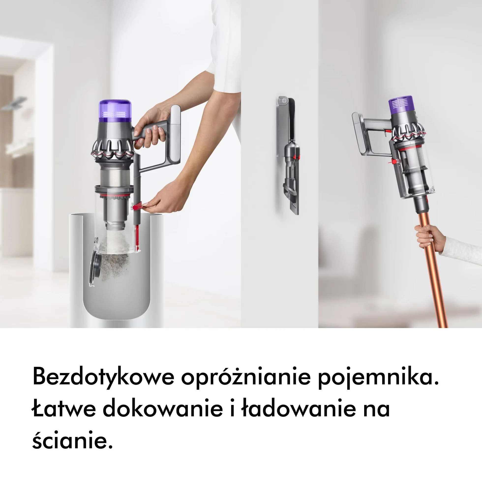Dyson Cyclone V10 Absolute odkurzacz bezprzewodowy Nikiel Miedź