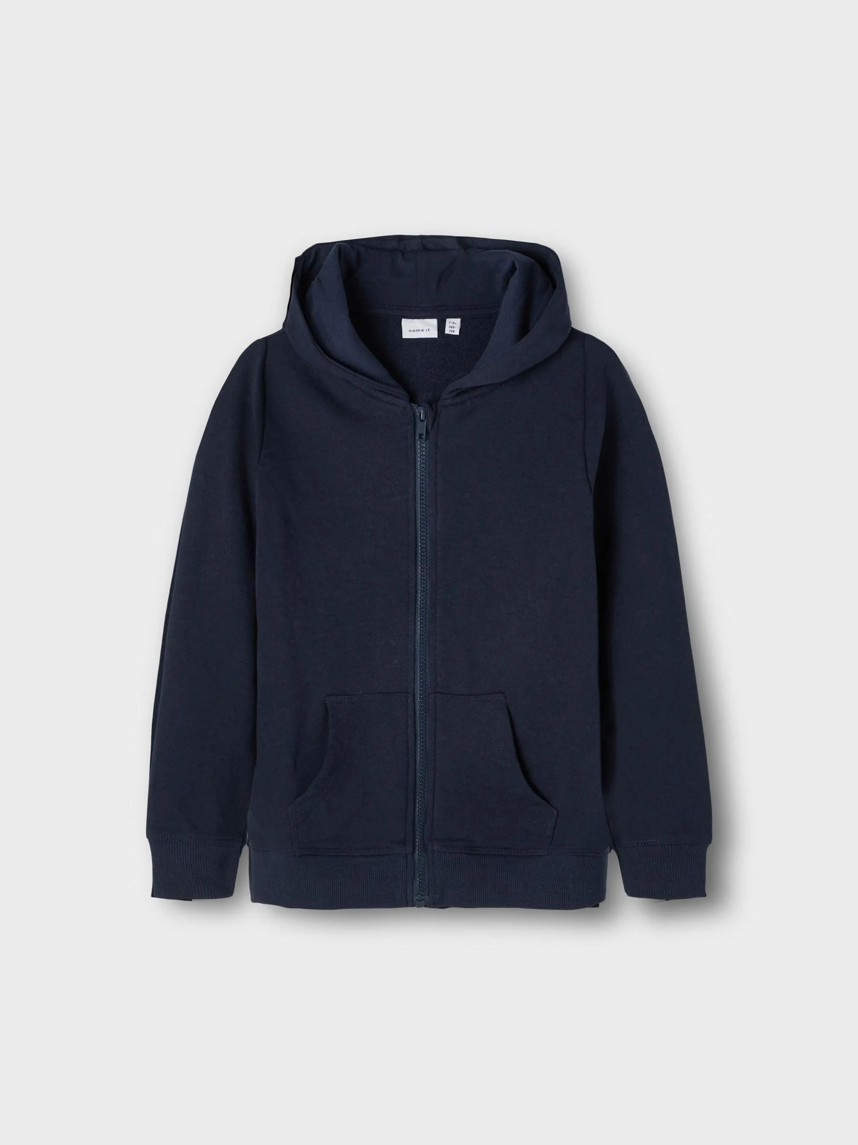 NAME IT Kurtka z kapturem Chłopcy Nkmnesweat Card W Hood Unb Noos
