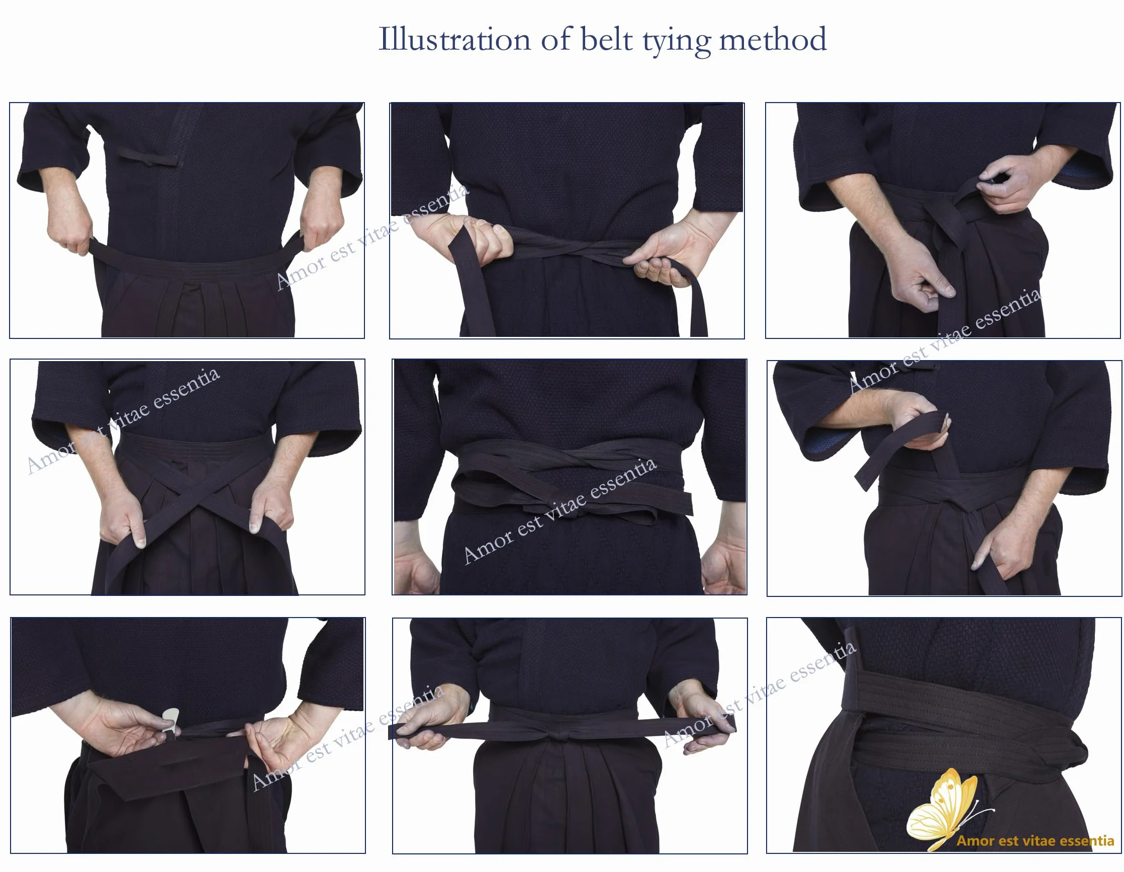 Kendo Tops Aikido Samurai Hakama odzież sztuki walki kimono koszule kostiumy