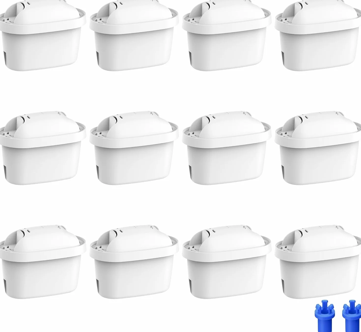 Waterdrop TÜV SÜD, NSF Certyfikowany Wkład Filtrujący, Kompatybilny z Brita Maxtra, Style, Marella Cool, Mavea Elemaris XL, Dafi Unimax Brita Fun (12)