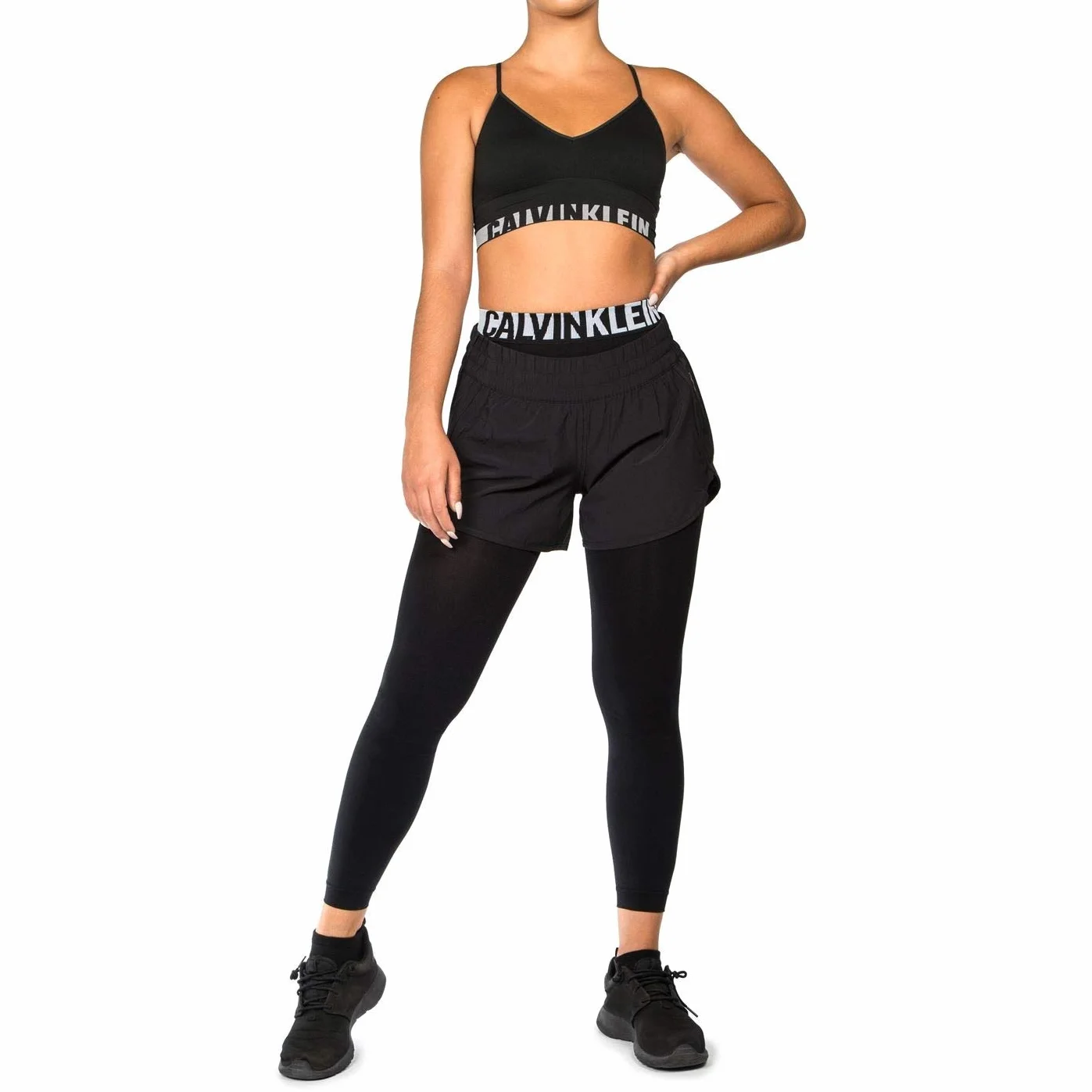 Calvin Klein Logo-leggings Für Damen Von Calvin Klein - Skarpetki Kobiety