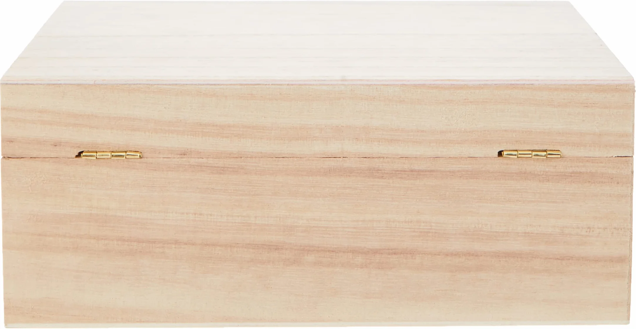 Artemio 14001012 Drewniane pudełko na herbatę, 20 x 14 x 8 cm, beżowe