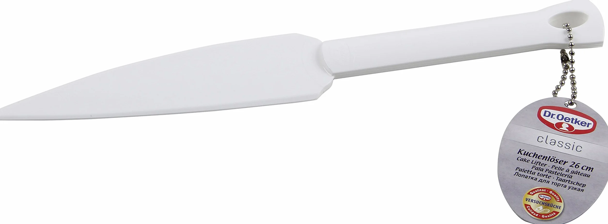 Dr.Oetker Podnośnik do ciast Classic 26 cm biały