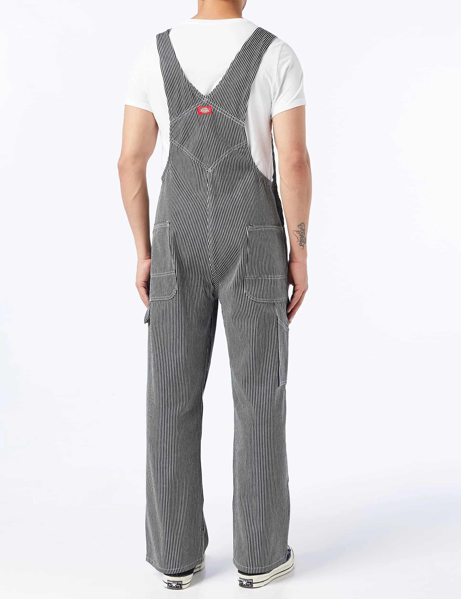 Dickies Kombinezon męski na szelkach, Hickory Stripe, 32W / 32L