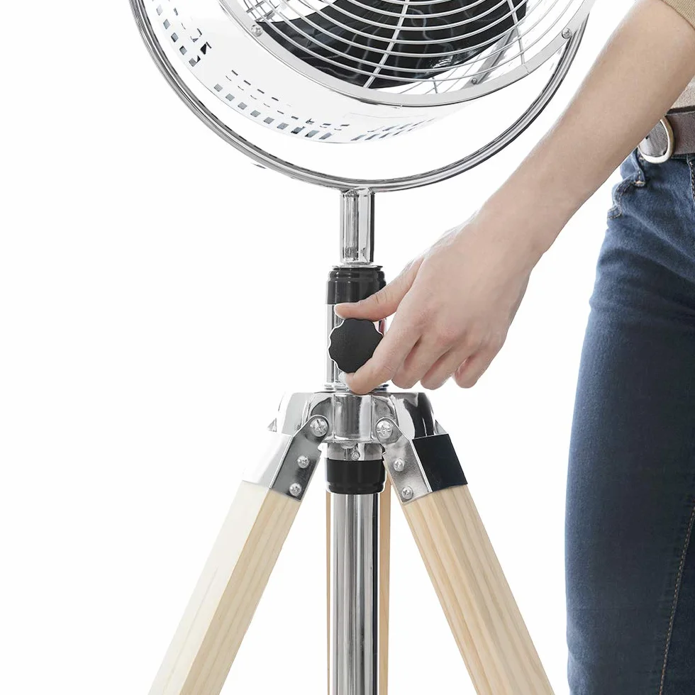 Cecotec EnergySilence 1200 Woody wentylator statywowy 80 W 30 cm 3 prędkości
