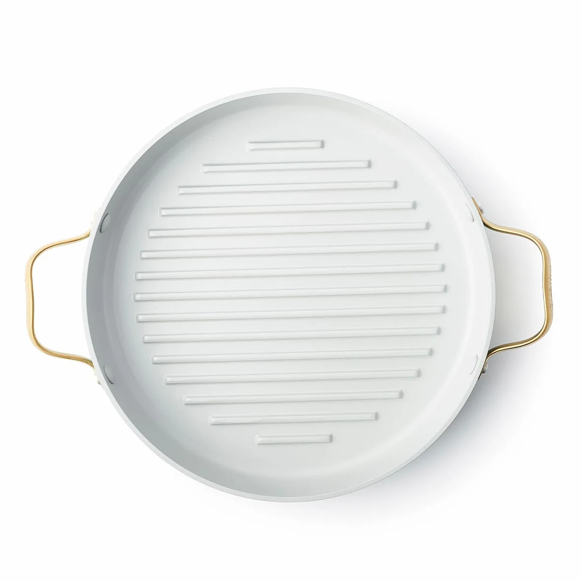 Greenpan Padova patelnia grillowa twarda anodowana ceramiczna 28 cm z pokrywką czarna