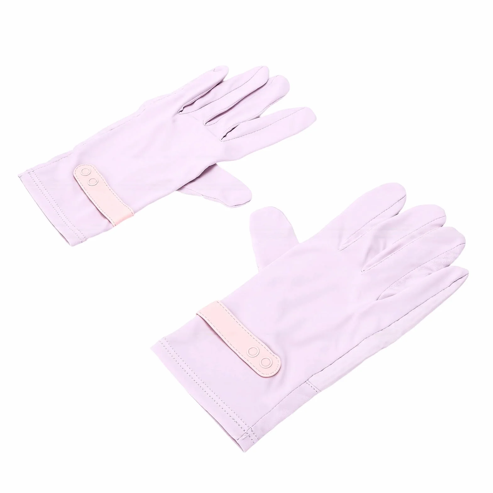 Generic Rękawiczki Chłodzące Ice Silk UPF50+ Odporne na Słońce dla Kobiet ze Zdejmowanymi Końcówkami Palców do Prowadzenia Pojazdu, Jazdy na Rowerze i Biegania Zajęcia świeżym Powietrzu — Rozmiar