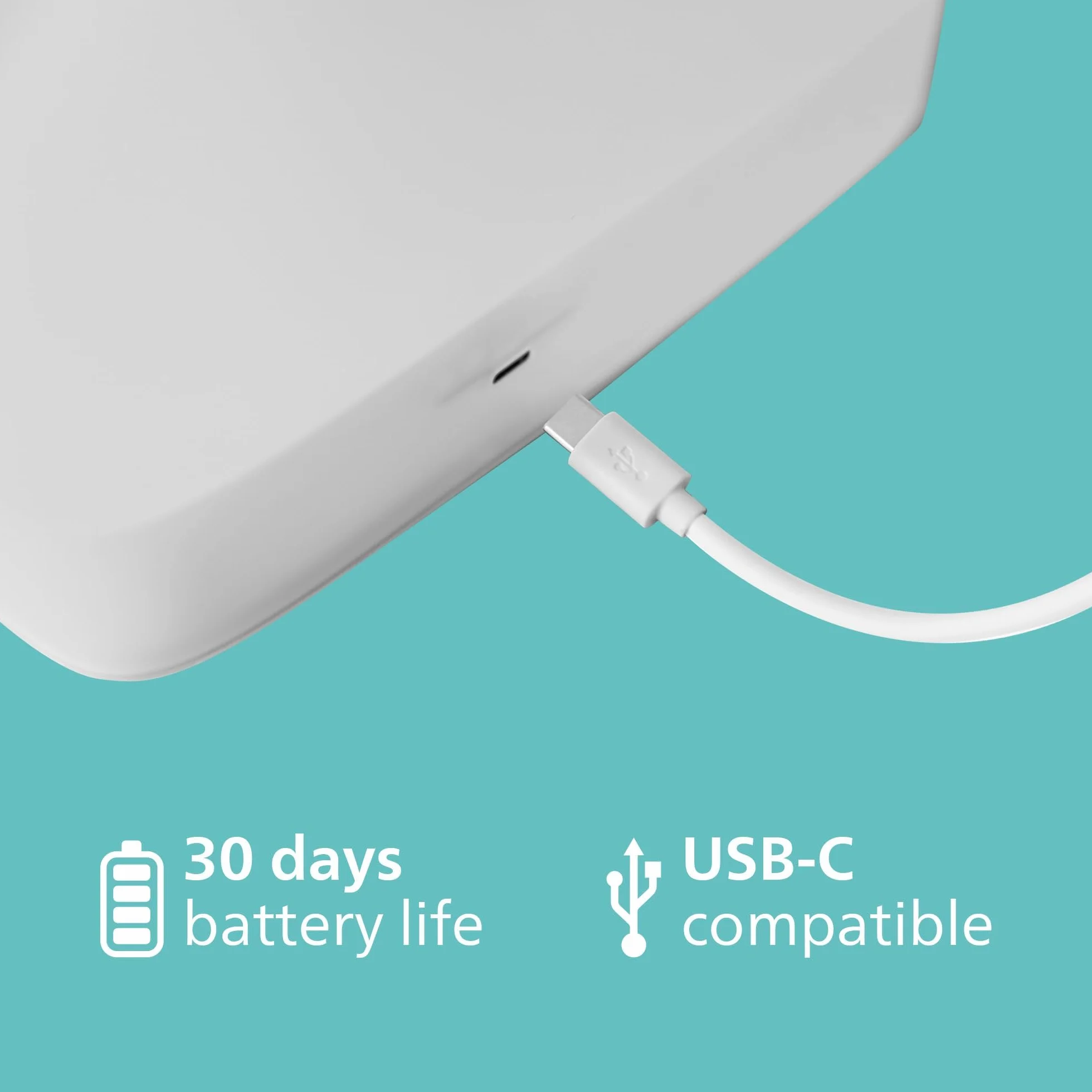 Philips Water Natychmiastowy filtr wody z 3 filtrami zamiennymi Softening+, redukcja wapna do kolejnych 50%, szybki przepływ 1 l/min, akumulator USB-C, pojemność 3 l