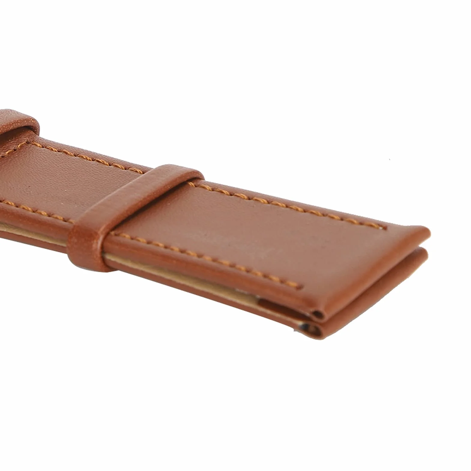 Pasek do zegarka ze sprzączką, pasek ze skóry PU Wygodny do zegarka do wymiany do ogólnego zastosowania do użytku profesjonalnego(22mm brown)