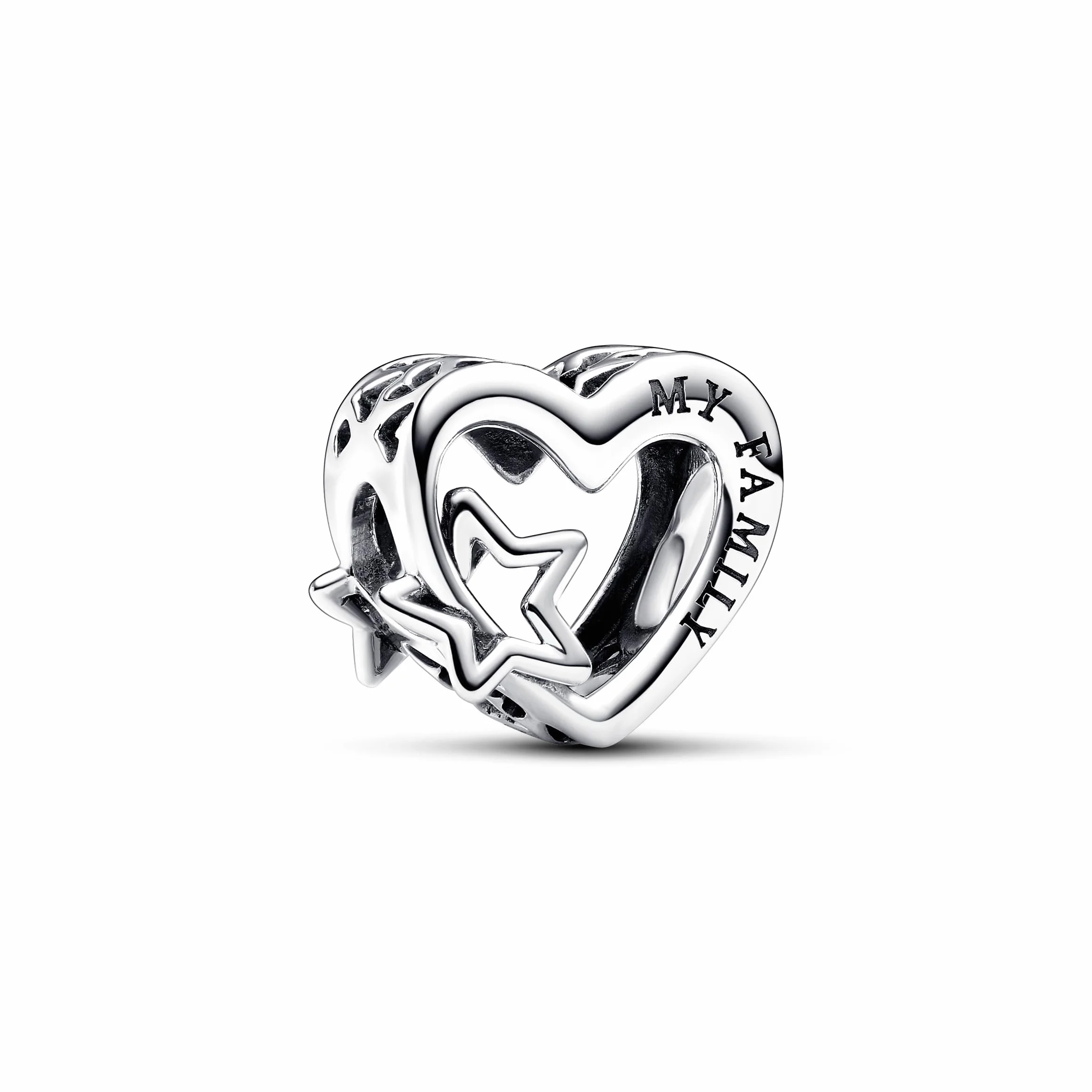 Pandora Moments Charms ze srebra próby 925, serca