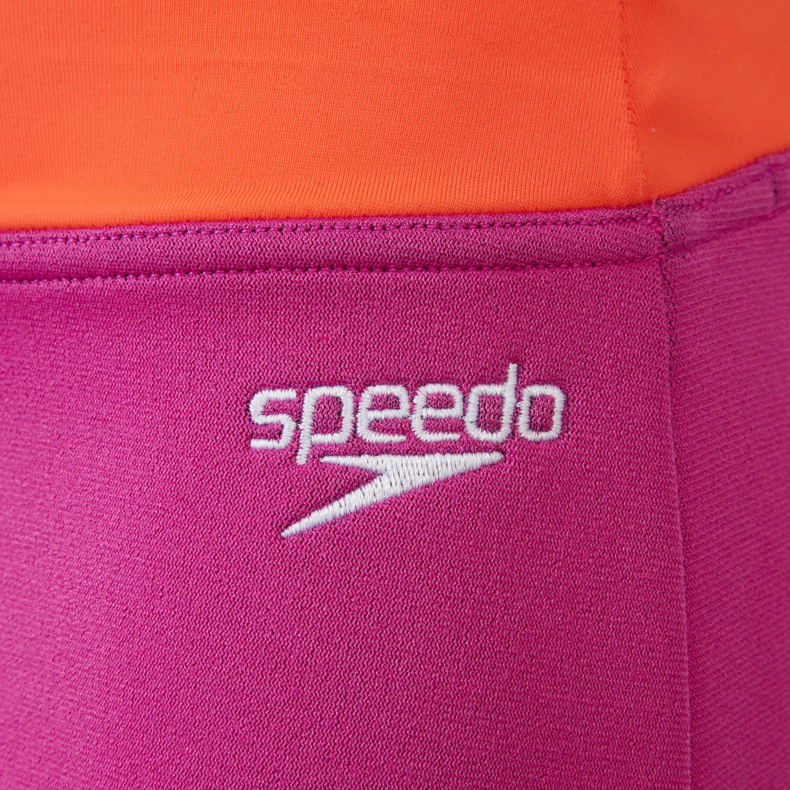 Speedo Niemowlę Dziewczynka Nauka Pływania Pokrowiec na pieluchy dla niemowląt i małych dzieci, miękki w dotyku, neopren, wiśniowy róż/koralowy, 3-6 miesięcy
