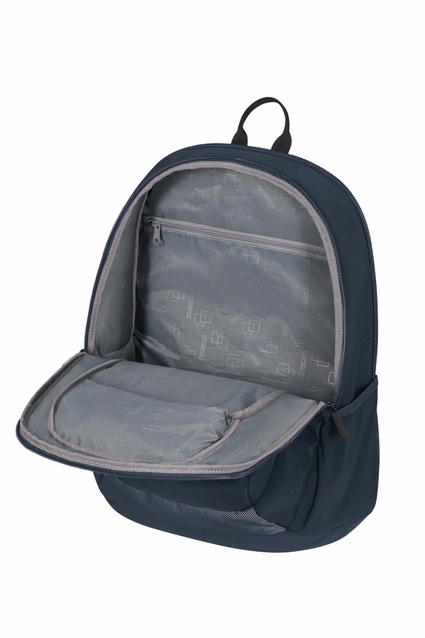 American Tourister Urban Groove UG26 - Plecak na Laptopa 17.3" (50 cm) - Plecak Business & Szkolny z Uchwytem na Butelke, Ergonomiczny, Smart Sleeve - 34L - Dark Navy