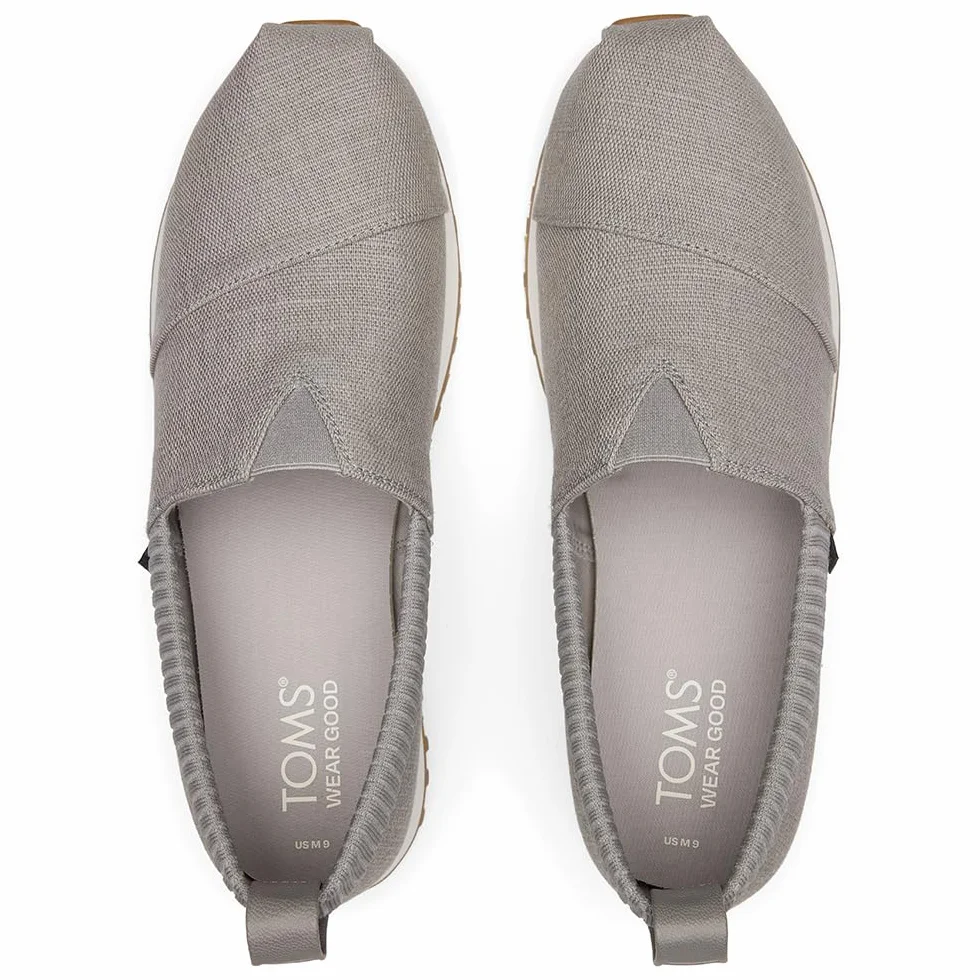 TOMS Męskie buty sportowe Resident 2.0, Mżawka szare płótno dziedzictwa, 44 EU