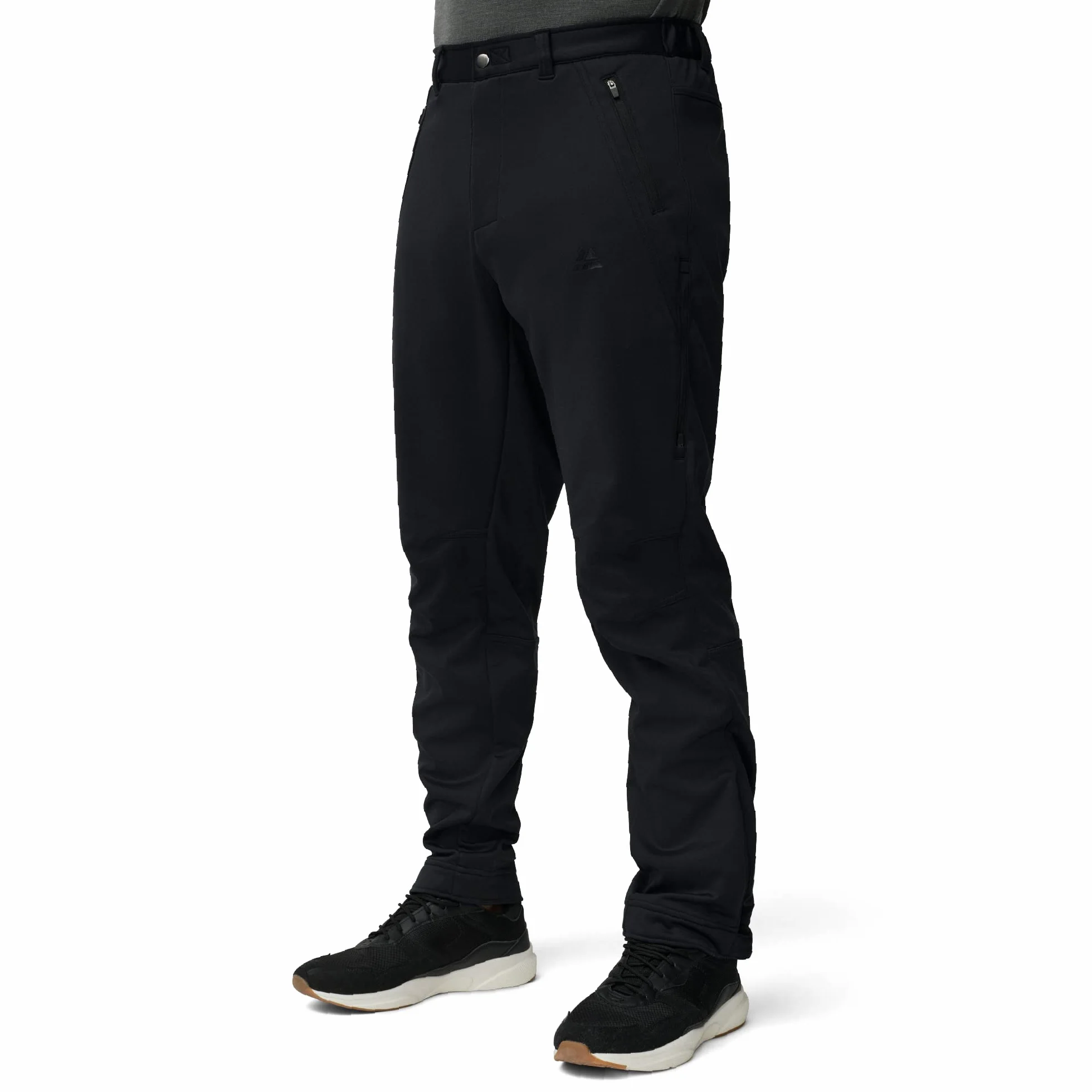 DANISH ENDURANCE Spodnie Trekkingowe Męskie, Softshell z Podszewką z Polaru, Wiatroszczelne, Wielowarstwowe, Wodoodporne, Turystyczne, Outdoorowe