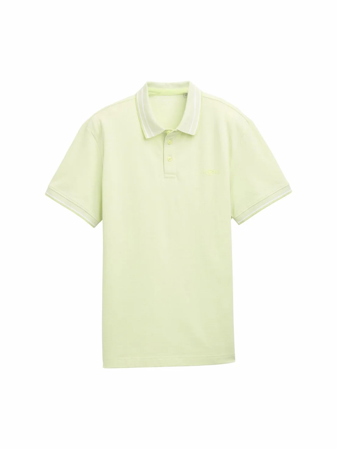 TOM TAILOR Męska koszulka polo, 37704 - Lime Green Two Tone Pique, M